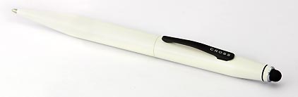 Stylo Multifonction Stylet Num Rique Et Stylo Bille Tech Blanc Nacr