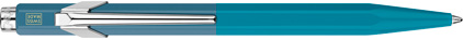 Stylo bille 849 Paul Smith cyan - steel de Caran-d-Ache, cliquez pour plus de d�tails sur ce stylo...