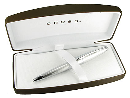 Stylo bille Apogée chromé Grain d`Orge de Cross - photo 6