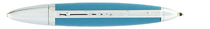 Mini stylo bille Turquoise Autocross de Cross