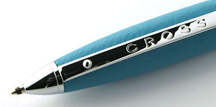 Mini stylo bille Turquoise Autocross de Cross - photo 2