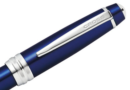 Stylo plume Bailey laqué bleu de Cross - photo 2