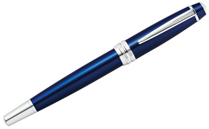 Stylo plume Bailey laqué bleu de Cross - photo 5