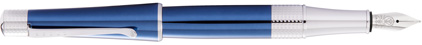 Stylo plume bleu cobalt Beverly de Cross, cliquez pour plus de d�tails sur ce stylo...