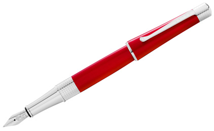 Stylo plume rouge Beverly Cross - photo.