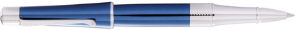 Roller bleu cobalt Beverly de Cross, cliquez pour plus de d�tails sur ce stylo...