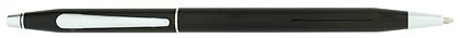 Stylo bille Century Classic laqué noir de Cross, cliquez pour plus de d�tails sur ce stylo...