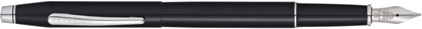 Stylo plume Century Classic laqué noir nouvelle version de Cross, cliquez pour plus de d�tails sur ce stylo...