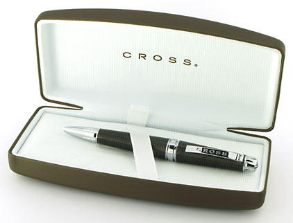Convertible (Roller/stylo bille) C-Séries Carbon Black de Cross - photo 4