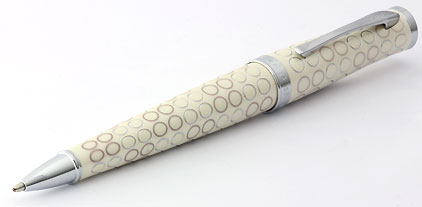 Stylo bille Sauvage Ivory Forever Pearl de Cross - photo.