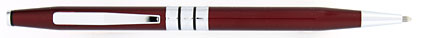 Stylo bille titan laqué rouge Spire de Cross