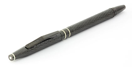 Stylo plume caviar noir Spire de Cross - photo 3