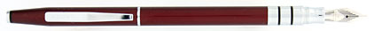 Stylo plume titan laqué rouge Spire de Cross