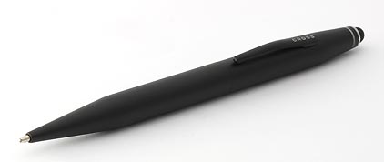 Stylo multifonction : Stylet numérique et stylo bille Tech2 noir satiné de Cross - photo 1