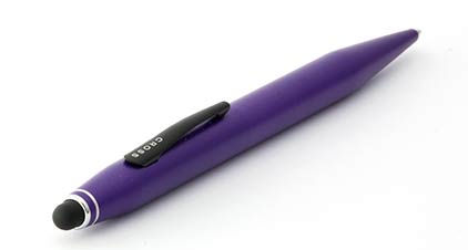 Stylo multifonction : Stylet numérique et stylo bille Tech2 violet de Cross - photo 2
