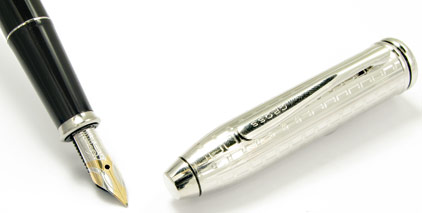 Stylo plume Tango Noir Townsend de Cross  - photo 4