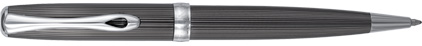Stylo bille Excellence A2 guilloché gris foncé - chrome de Diplomat, cliquez pour plus de d�tails sur ce stylo...