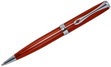Stylo bille Skyline red Excellence A2 de Diplomat - photo.