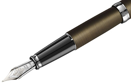 Stylo plume Excellence A2 Oxyd Brass plume or de Diplomat - photo 3