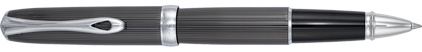 Roller Excellence A2 guilloché gris foncé - chromé de Diplomat, cliquez pour plus de dtails sur ce stylo...