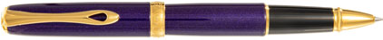 Roller Excellence A2 violet de Diplomat, cliquez pour plus de dtails sur ce stylo...