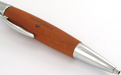 Le stylo bille E-Motion poirier d'automne chromé de Faber-Castell - photo 2