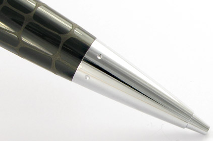 Le stylo bille E-Motion Résine noire type croco de Faber-Castell - photo 3