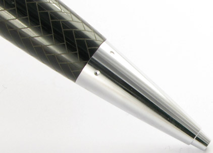 Le stylo bille E-Motion Résine noire type parquet de Faber-Castell - photo 4