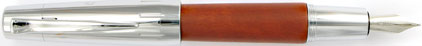 Le stylo plume E-Motion Bois de poirier Automne et chrome de Faber-Castell, cliquez pour plus de d�tails sur ce stylo...