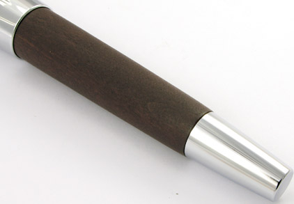 Le stylo plume E-Motion Bois de poirier Moka et chrome de Faber-Castell - photo 2