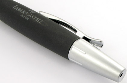 Le portemine E-Motion Bois de poirier Nuit et métal brossé de Faber-Castell - photo 2