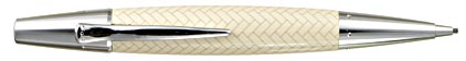 Le portemine E-Motion Résine ivoire type parquet de Faber-Castell