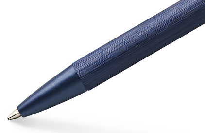 Stylo bille Neo Slim alu brossé bleu nuit de Faber-Castell - photo 3