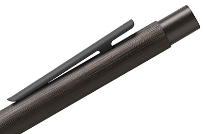 Stylo bille Neo Slim alu brossé noir de Faber-Castell - photo 2