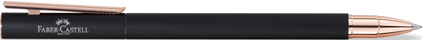 Roller Néo SLIM noir mat attributs rose gold de Faber-Castell, cliquez pour plus de d�tails sur ce stylo...