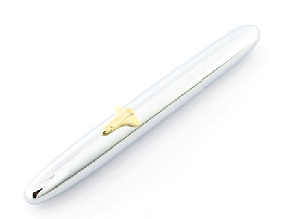Stylo bille Space Pen Bullet de Fisher chromé avec navette et sans clip - SF 1007 - photo 2