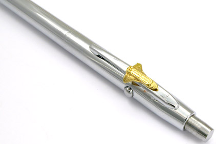 Stylo bille Space Pen SF 1104 Chromé avec navette de Fisher - photo 2
