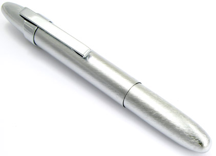 Stylo bille Space Pen Bullet de Fisher brossé avc clip - SF 1201 - photo 2