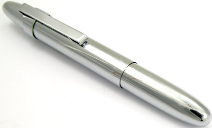 Stylo bille Space Pen Bullet de Fisher chromé avec clip - SF 1003 - photo 2