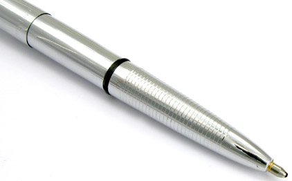 Stylo bille Space Pen Bullet de Fisher chromé avec clip - SF 1003 - photo 4