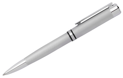 Stylo bille Filament chrome de Boss - photo.