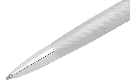 Stylo bille Filament chrome de Boss - photo 3
