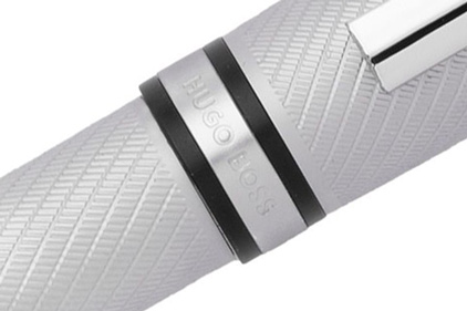 Stylo bille Filament chrome de Boss - photo 4