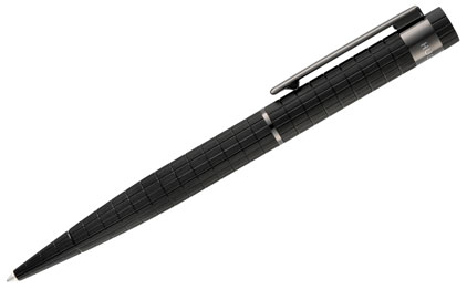 Stylo bille Loop Bauhaus black de Boss - photo.