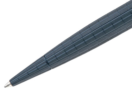 Stylo bille Loop Bauhaus bleu navy de Boss - photo 3