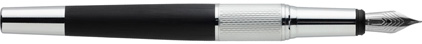Stylo plume Dual chrome black de Boss, cliquez pour plus de d�tails sur ce stylo...