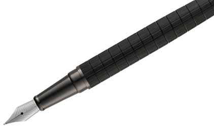 Stylo plume Loop Bauhaus black de Boss - photo 4