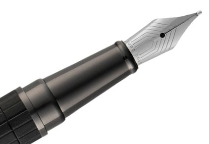 Stylo plume Loop Bauhaus black de Boss - photo 5