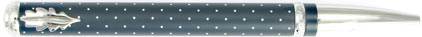 Roller bleu Plumetis « Ines de la Fressange »