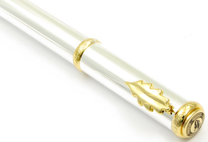 Stylo plume Silver attributs dorés « Inès de la Fressange » - photo 3